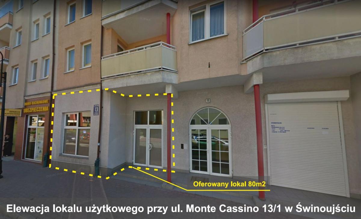 zjdęcie z zewnątrz lokalu monte cassino 13