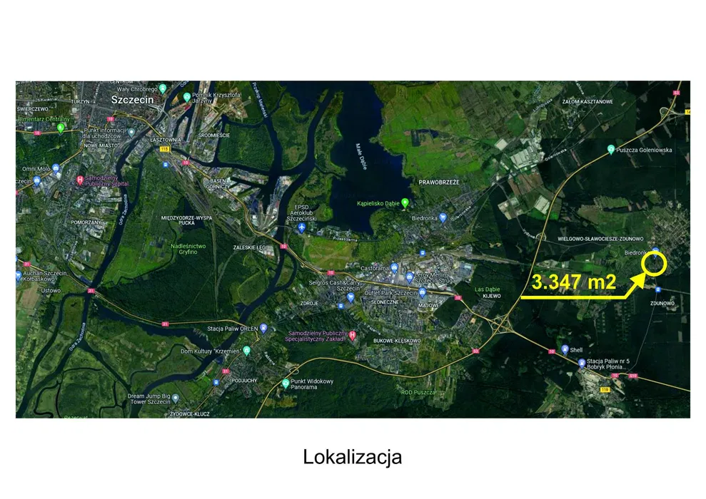 Działka Szczecin Wielgowo