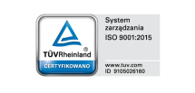 ISO 9001:2015 TÜV Rheinland